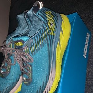 Hoka one one blue storm men shoe